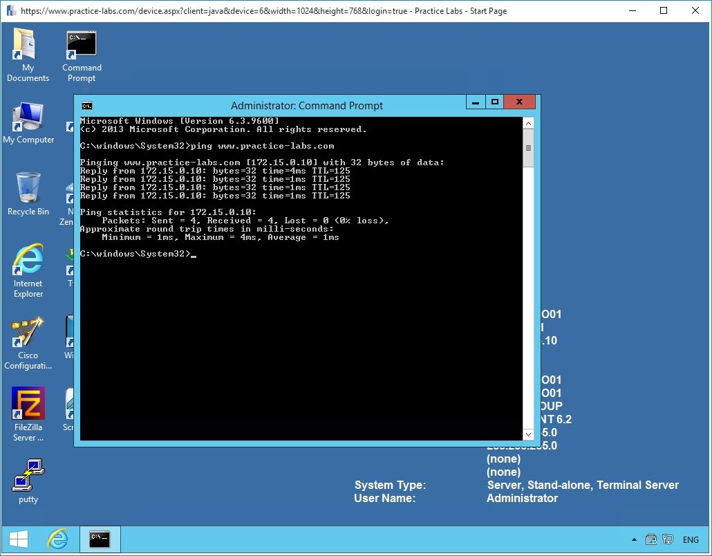 Figure 1.1 Configuring Access Lists